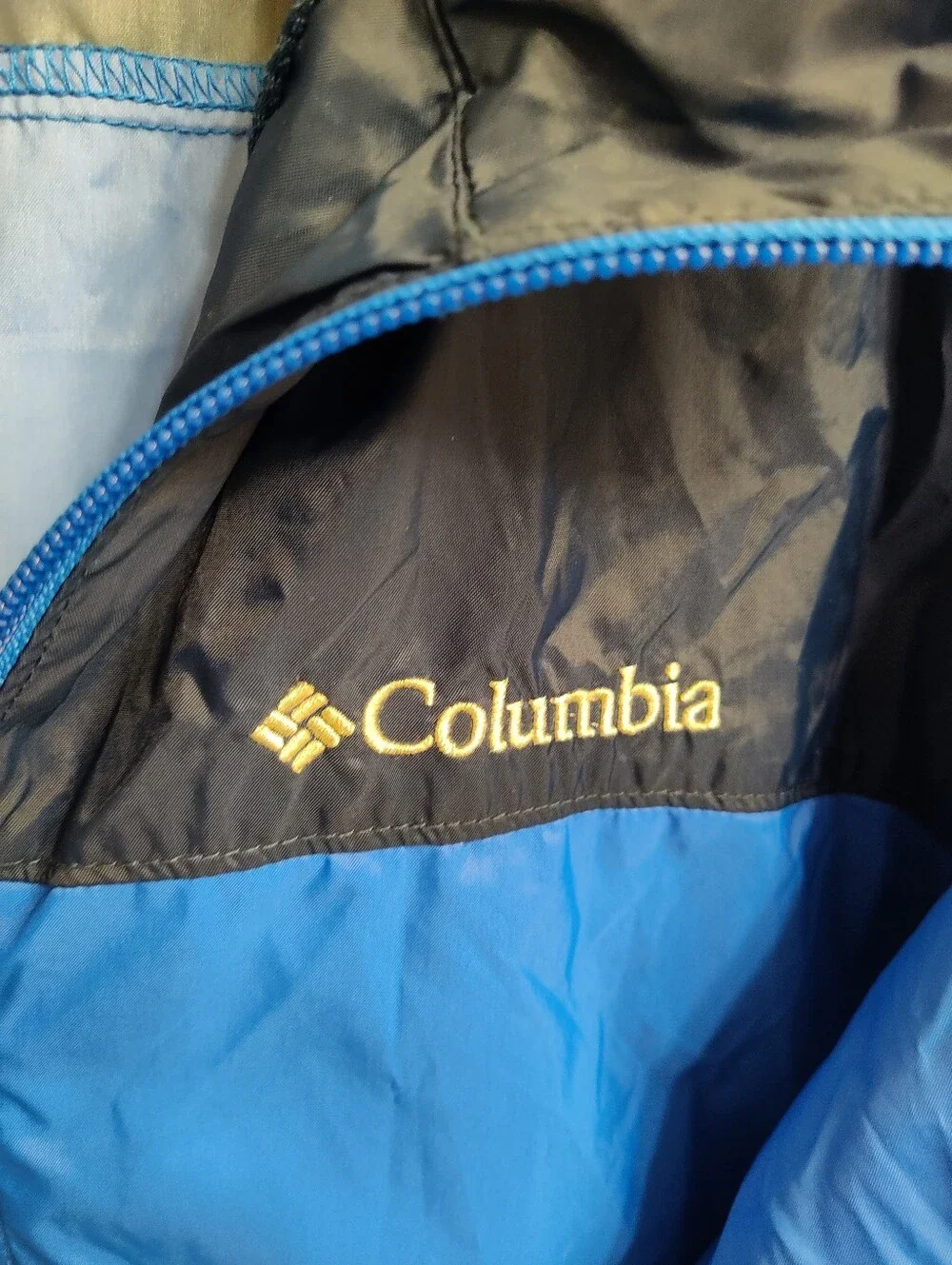 Columbia Men's Blue Windbreaker Jacket